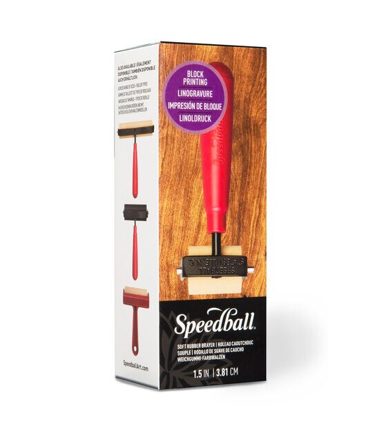 Speedball Soft Rubber Brayer, 2 - The Art Store/Commercial Art Supply