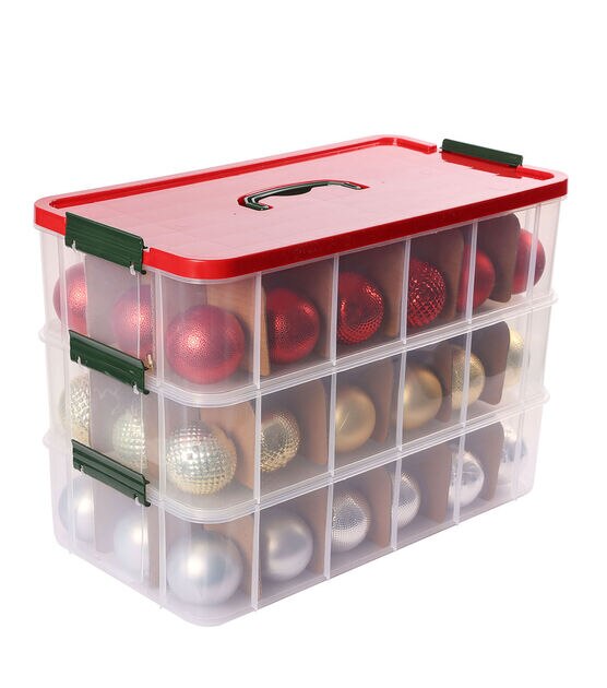 Christmas ornament storage--hot glue plastic cups to sheets of poster board  and stack to store orn…
