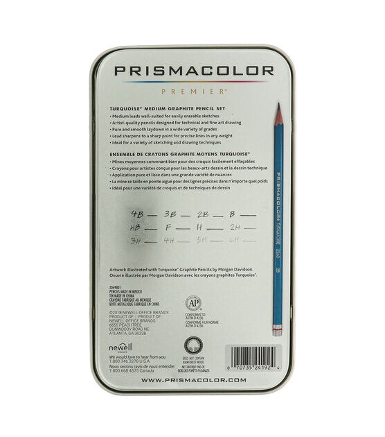 Prismacolor Turquoise Sketch Pencil Set 12pc