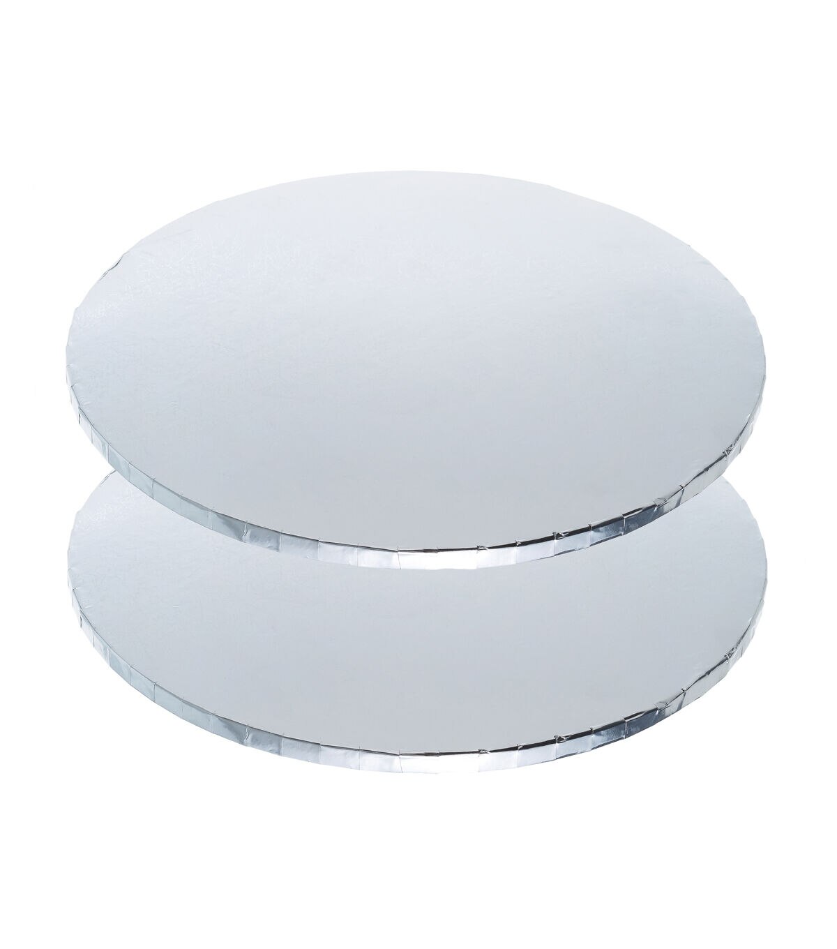 12-Pack Round Cake Boards, Cardboard Scalloped Cake Circle Bases, 10 Inches  Diameter, Silver, Pack - Foods Co.