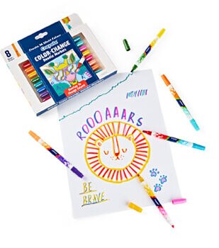 Crayola Super Tips Marker Set (120ct), Kids Washable Markers, Scented  Marker Set, Holiday Gift for Kids, Bulk Markers, Thick & Thin [  Exclusive]