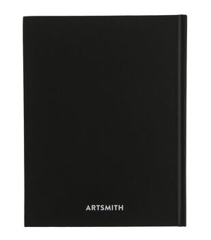 5.5 x 8 Black Hardbound Sketchbook by Artsmith