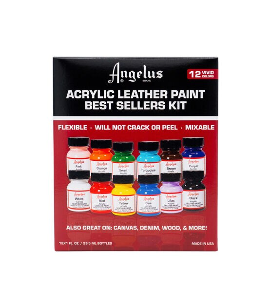 Angelus Acrylic – Dye for Leather and Fabrics