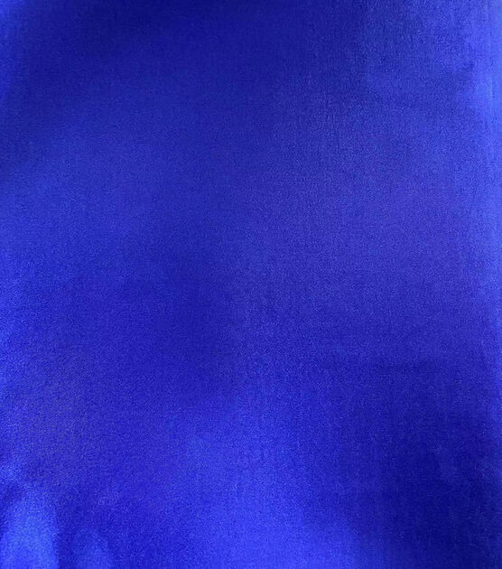 Royal Blue Silk Charmeuse - Fabrics & Fabrics