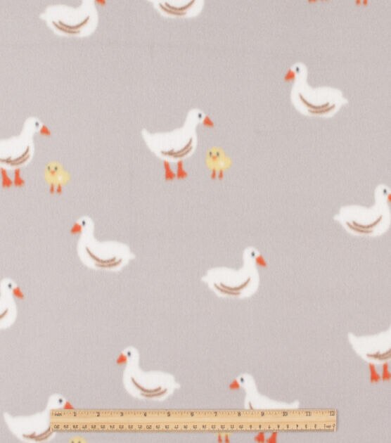 Ducks & Chicks Nursery Blizzard Fleece Fabric, , hi-res, image 2