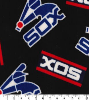 MLB CHICAGO White Sox Vintage Retro Print Baseball 100% cotton fabric  licensed material Crafts, Quilts, Home Decor