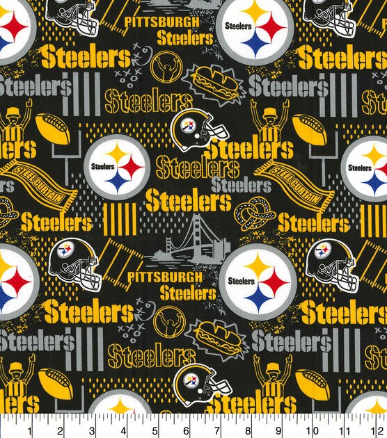 Pittsburgh Steelers 100% Cotton Fabric!