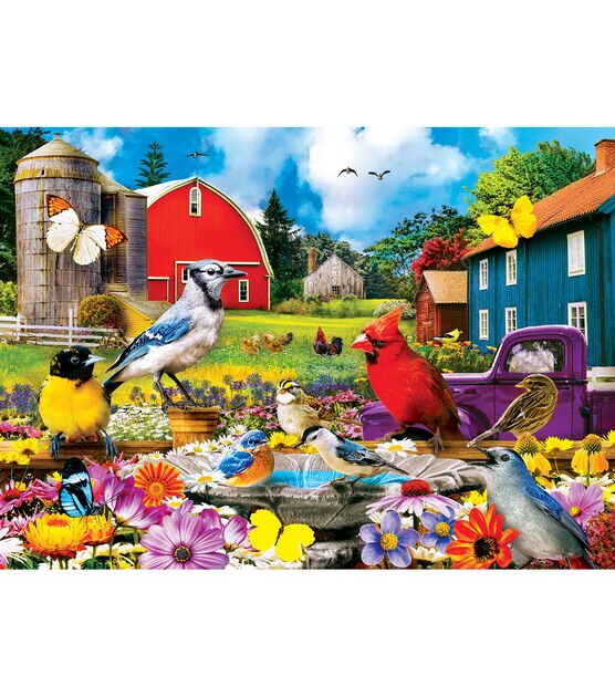 MasterPieces 19" x 27" On the Fence Jigsaw Puzzle 1000pc, , hi-res, image 2