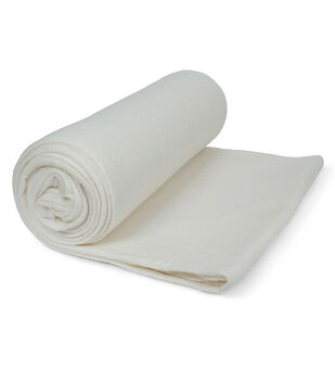 Pellon Nature's Touch Natural Cotton with Scrim Batting, 120 inch Wide, Size: 30 Yard Roll, Beige