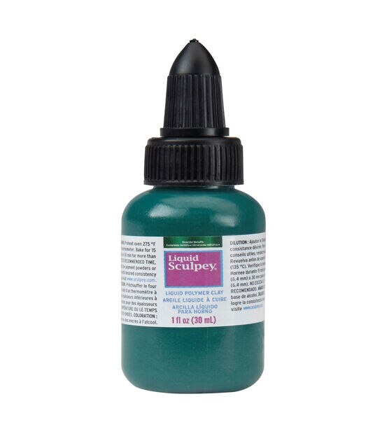 Liquid Polymer Clay 60 ml / 1 Fl. Oz Oven Bake for Jewelry Making and Art  Craft