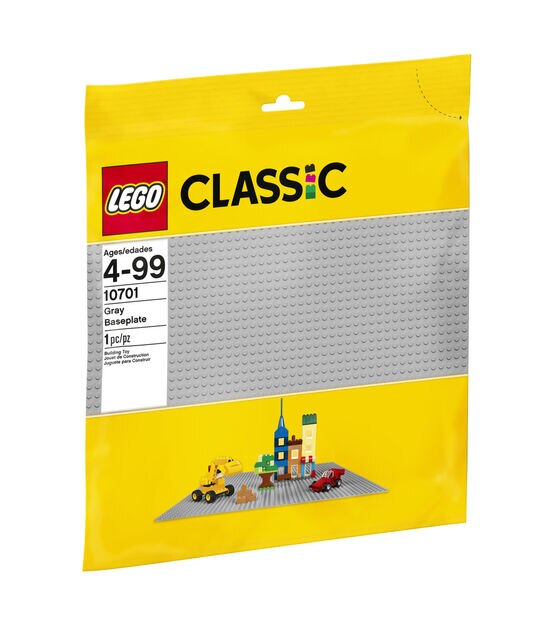  LEGO Classic Gray Baseplate 10701 Building Toy