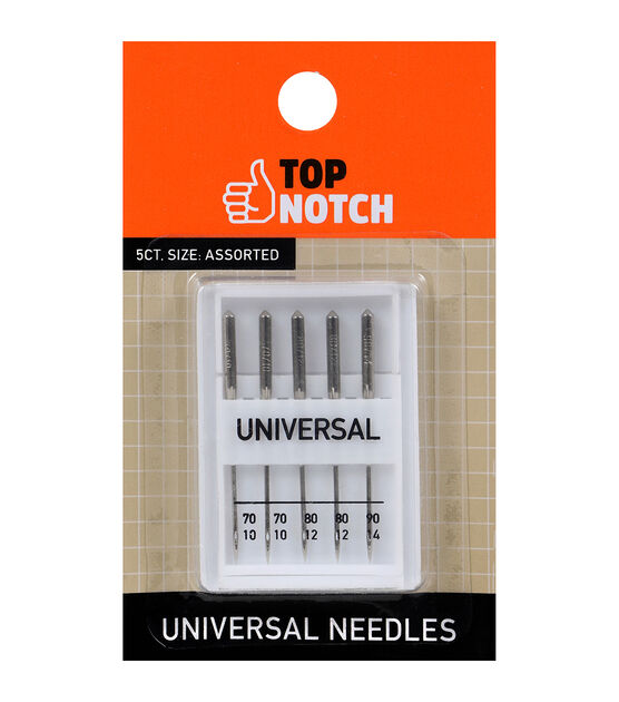 Schmetz - Universal Machine Needle Assorted Sizes 70/80/90 - 5 per pkg.