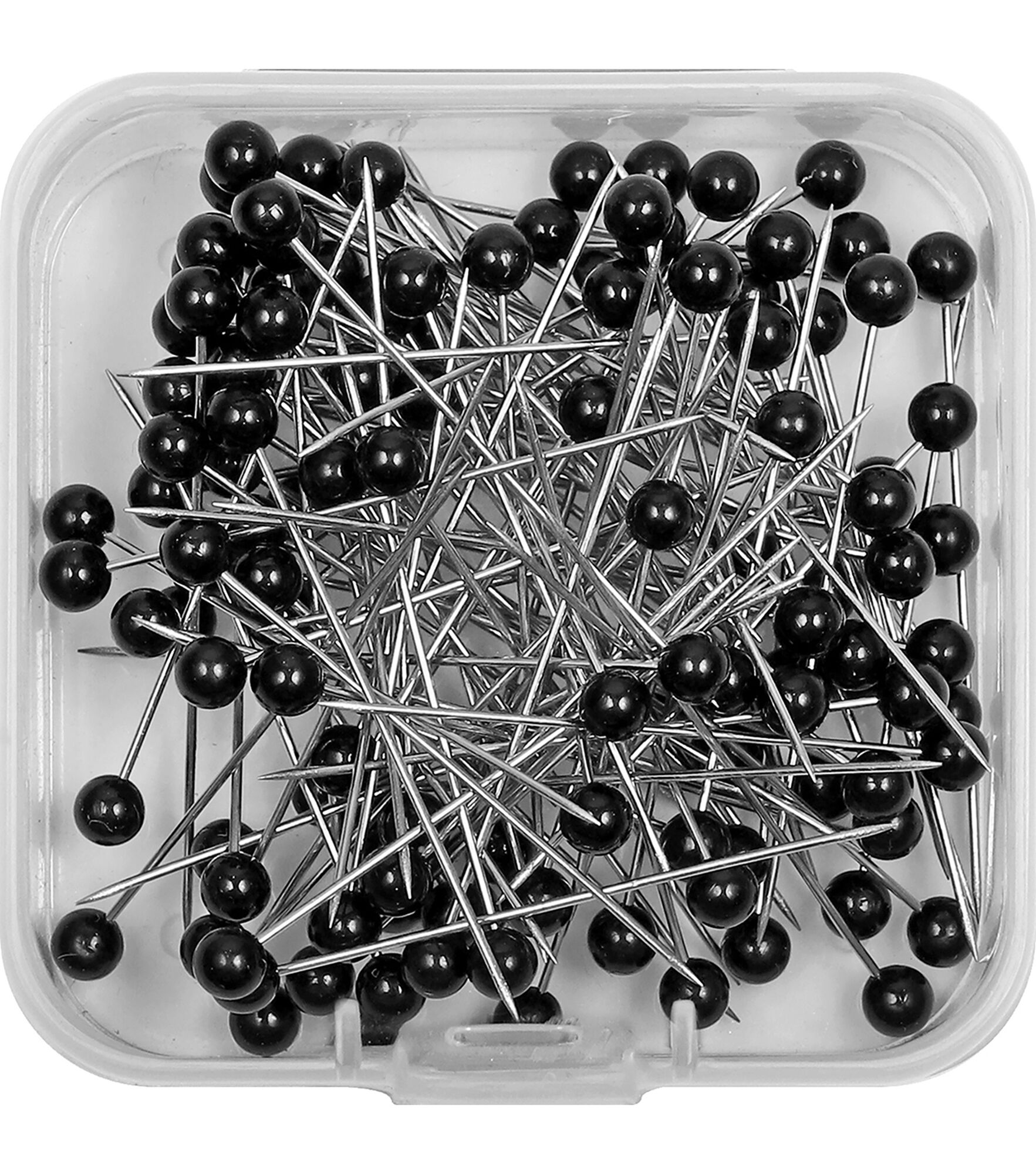 Metal Straight Head Pins 16mm / Straight Headpins for Sewing, Ball End Head  Pins, Silver Head Pins, Short Head Pins, Flat Head Pins 