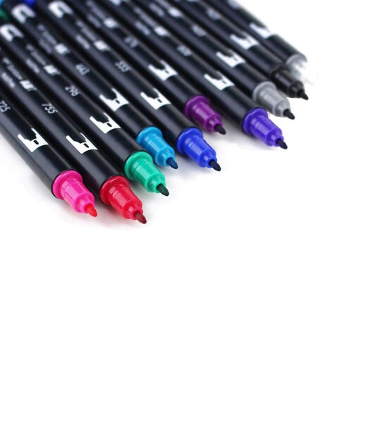 Tombow ABT Dual Brush Pens Colour Lettering Pens Bujo Pens Tombow Calligraphy  Pens Brush Tip Pens 70 Different Colours Available 