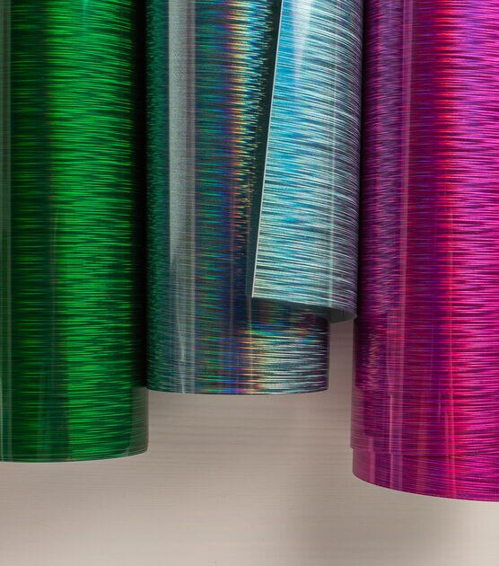 Cricut • Premium Vinyl Holographic Threads Permanent 12x48