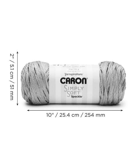 Caron Simply Soft Speckle Yarn - NOTM588002