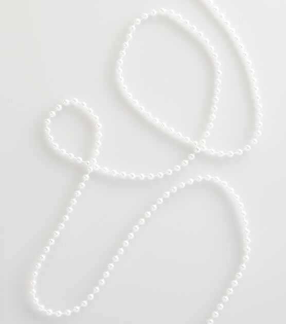 Simplicity 4mm Fused White Pearl Trim by Simplicity | Joann x Ribblr