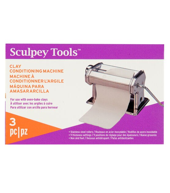 Sculpey 5" x 8" Clay Conditioning Machine 3pc