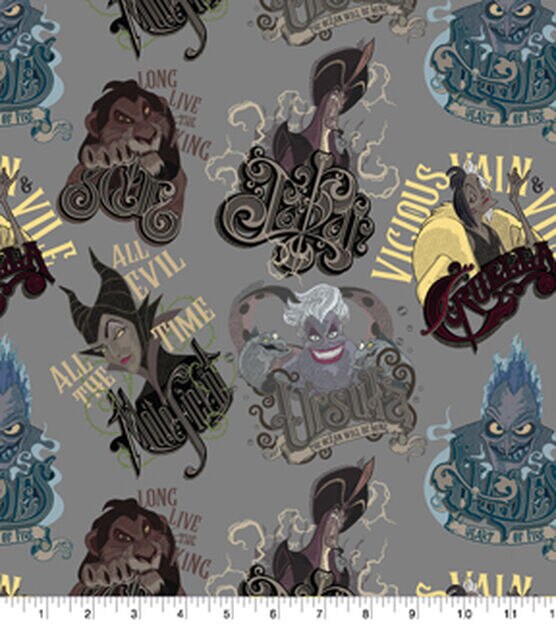 Disney Villains - Villains Grid from Springs Creative Fabric