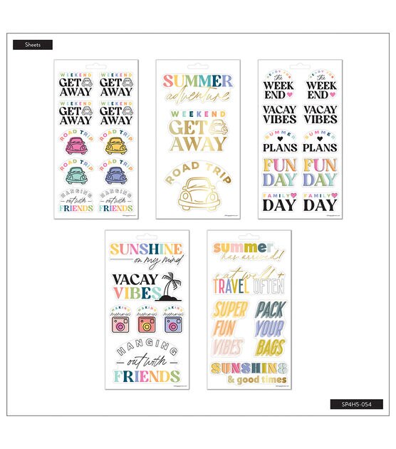 The Happy Planner Family & Friends Stickers