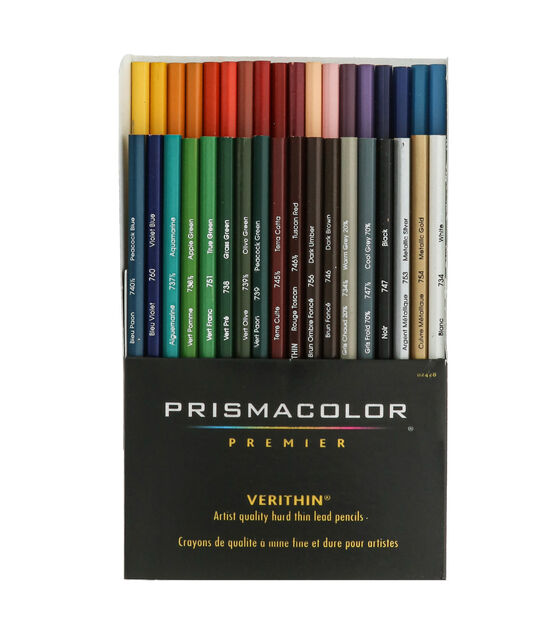 Prismacolor Premier Verithin Colored Pencils - 12 / Set