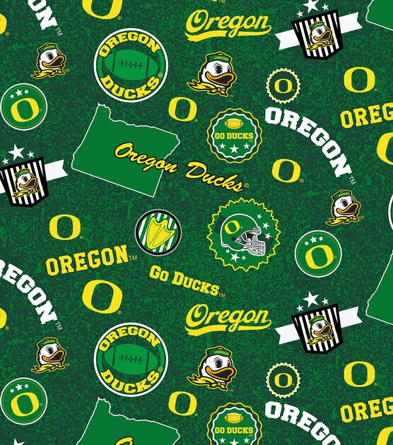 University of Oregon Ducks Cotton Fabric Home State, , hi-res, image 2