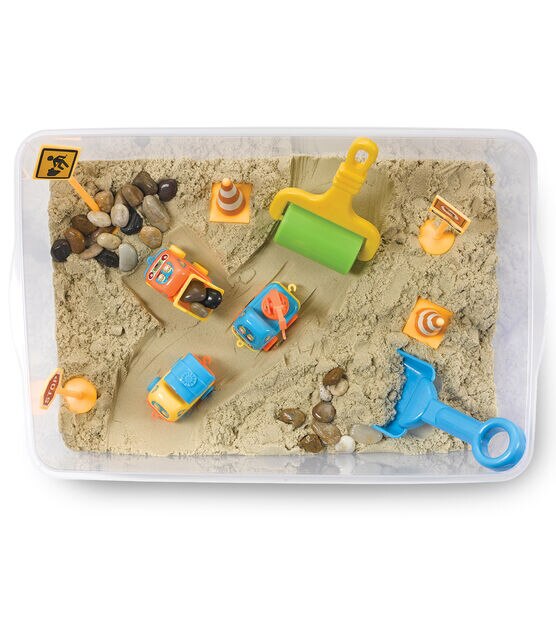 Sensory Bin: Construction Zone - Creativity for Kids