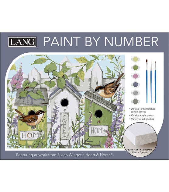 Paint By Numbers Kit - Sunshine – Kennedy Sue Gift & Home