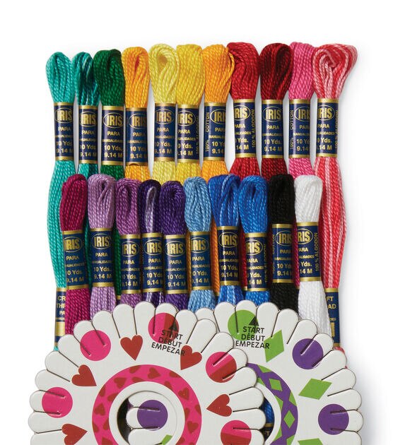 Personalised Rainbow Colours Bracelet Making Kit By Cotton Twist