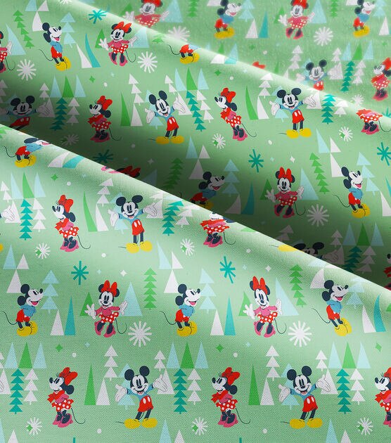 Disney Mickey Mouse and Minnie Mouse Bright Times Fabric