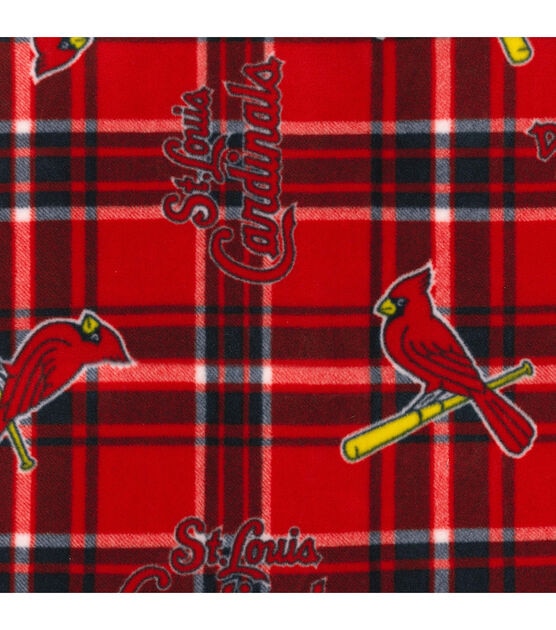  St. Louis Cardinals Baseball MLB 58 Wide Fabric by The Yard :  Arts, Crafts & Sewing