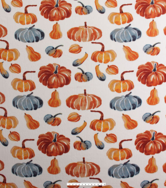 72" Wide Welcome to Our Patch & Pumpkins No Sew Fleece Blanket, , hi-res, image 4