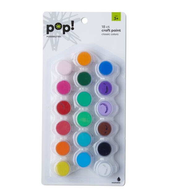 POP! Paint Pods 18ct Washable