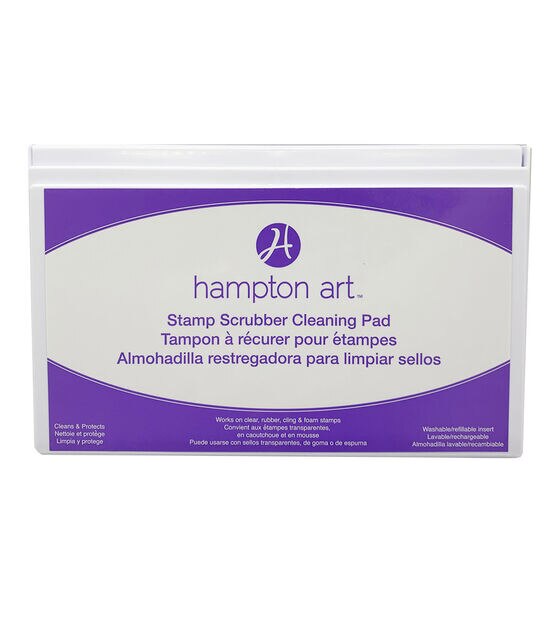 Purple Washable Stamp Pad, Kids Washable Ink Pad, Hampton Art