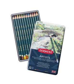 Derwent Pastel Pencil 72 Color Wood Box Set