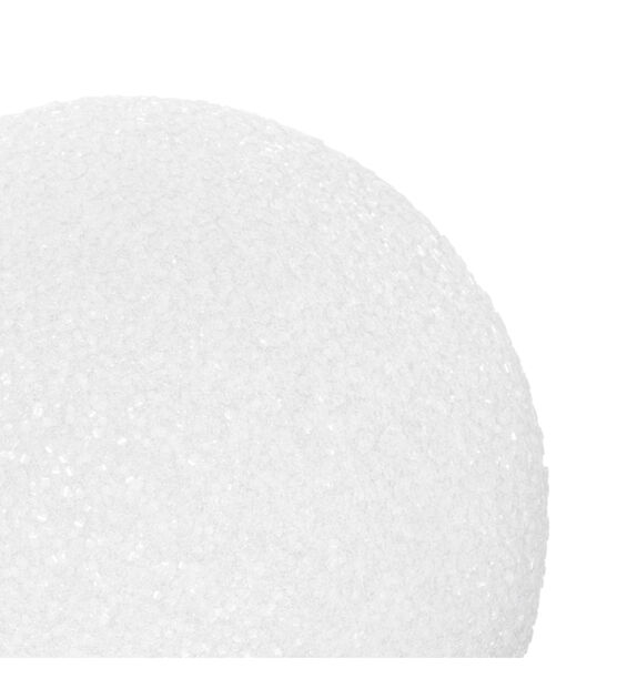 FloraCraft 2" White CraftFoM Ball 6ct, , hi-res, image 3