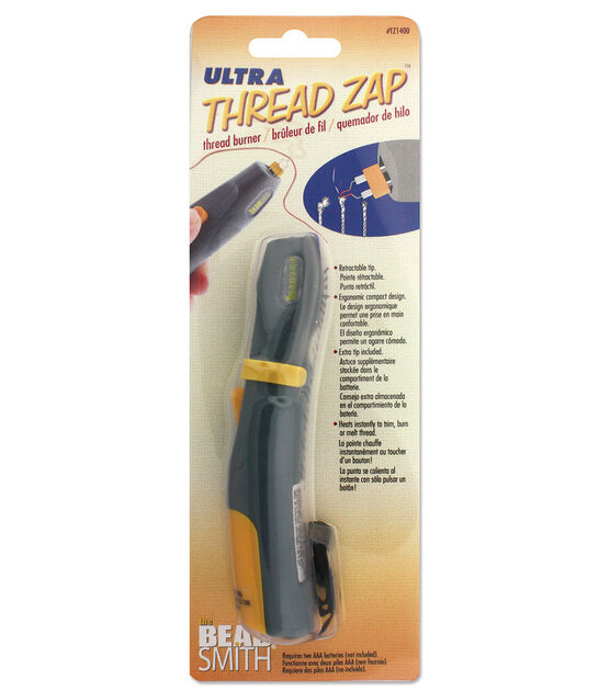 Thread Zapper with for Finishing Bead Weaving Thread-Burner Tool