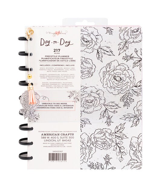 Maggie Holmes Day-To-Day Planner Stencil 7X4.5-Alphabet – American Crafts