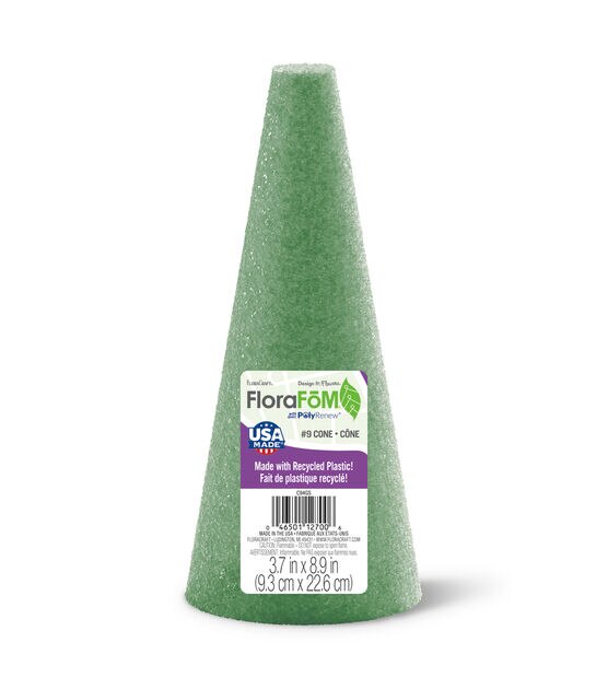 FloraCraft 9" Green FloraFoM Cone