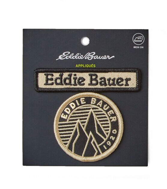 Eddie Bauer 2ct Name Iron On Patches, , hi-res, image 2