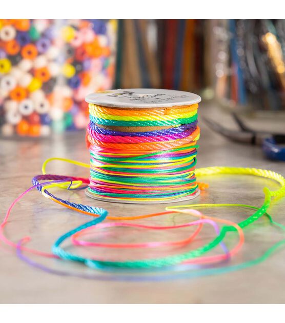 3ct Rainbow Nylon Cords by POP!, , hi-res, image 7