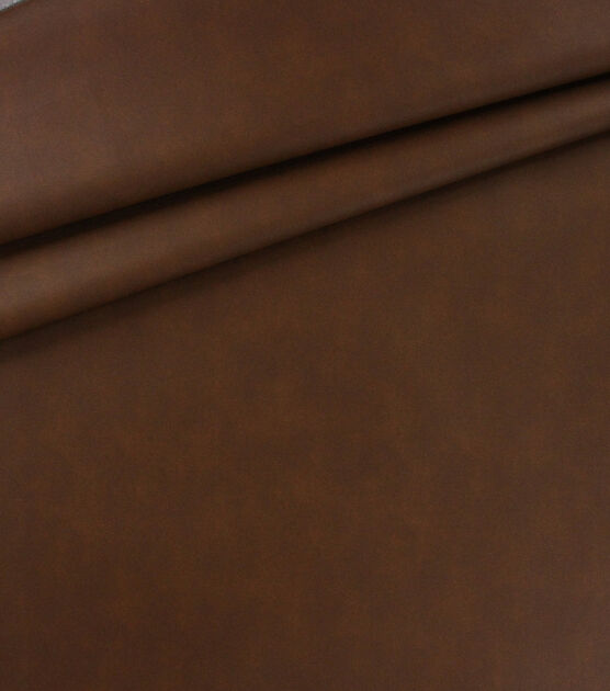 Brown Saddle Faux Leather Fabric