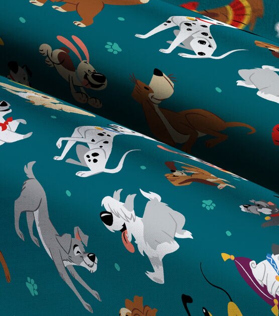 Disney Dogs Character Cotton Fabric, , hi-res, image 3