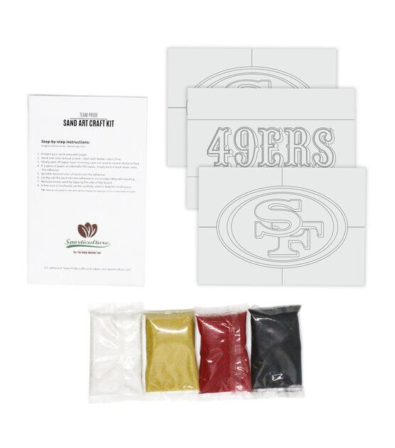 Sporticulture 2ct NFL San Francisco 49Ers Scratch Art Kit