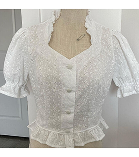 $195 NEW Hill House The Cora Dress White LINEN Cotton Belt EYELET