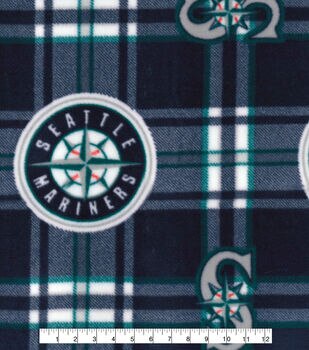 MLB Licensed Seattle Mariners 100% Cotton Fabric