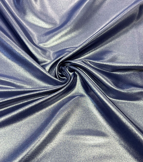 Blue Super Shimmer Satin Fabric by Casa Collection