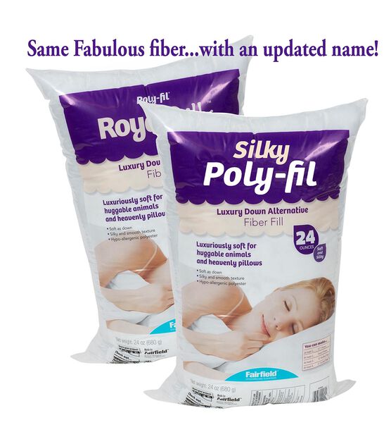 Silky Poly Fil Fiber Fill 24oz Bag, , hi-res, image 3