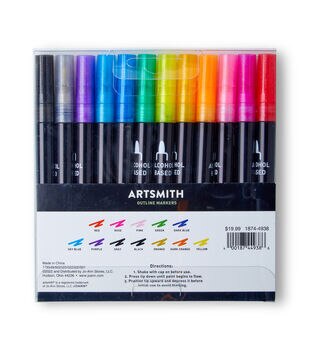 Posca Medium Tip Paint Marker Set, 16 Colors - Artist & Craftsman