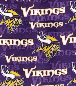 Minnesota Vikings NFL Womens Repeat Logo Print Polyester Sleepwear Pan